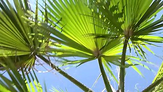 German blonde tourist fucked on vacation in Mallorca