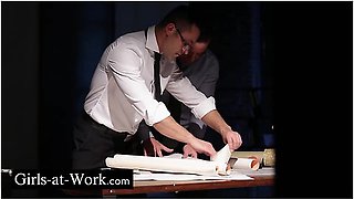 Susan Ayn In Hot Secretary And Dp Lover