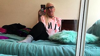 hot amateur blonde close up masturbation HD