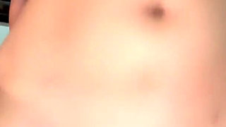 Sex Night with a College Slut, After Her Boyfriend Left Her at Home Bored After the Party