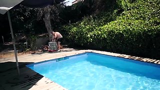 Sexy group sex with two stunning brunettes doing 69