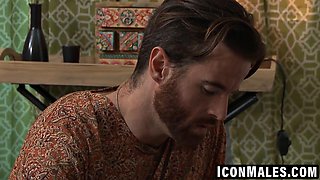 Brendan Patricks hairy ass gets dominated by Max Sargent
