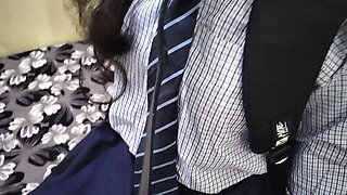 Desi School Girl sex video, school girl cum in face viral video
