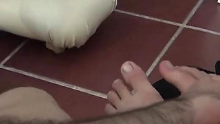 Foot Orgy in the Slave Hierarchy!