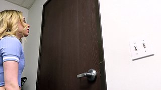 Petite blonde teen amateurs hardcore fun at home