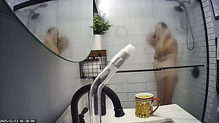 Mrs. Joanne Tanner a Real Public Schoolteacher with Big Natural Tits Exposing Herself in the Shower 12-23-2025