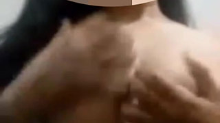 Wow the next door's wife sent a video showing off her big plump milk,