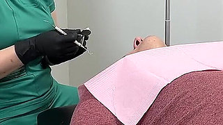 Nurse Bunny Checks Dr. Canada's Teeth Multi Angle