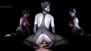 Goddess of Fantasy Lust: Curves in Motion - 3D Animation Hentai