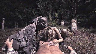 X Virtual 11 Walking Zombies in 180°