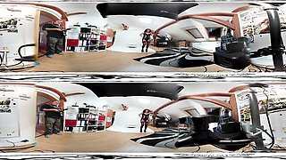 Prurient female's small tits clip