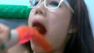 Extreme Anal Dildo Webcam Show