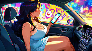 Betrayed 39-year-old Latina Wife Gets Fucked Hard by Taxi Driver on the Road - Ai Animation