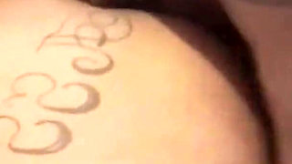 Double Penetration Fucking Fat Neighbor's Ass and Pussy