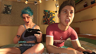 Horny 18 Plus Shemale Girl Giving Her Huge Cock For Blowjob