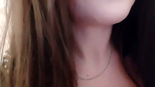 Chantal and Her Stepson on a Video Call for New Year's Greetings
