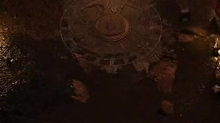 Treasure of Nadia: horny milf is masturbating outside and a guy is watching her ep.25