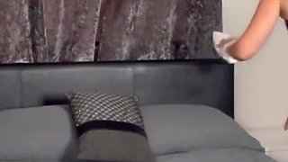 Lesbian Maid Play with Belle Ohara