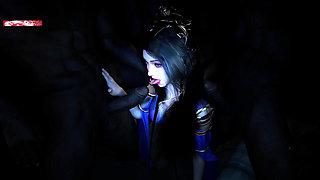 Bigboob Blessings from Pixel Realms- 3D Animation Hentai