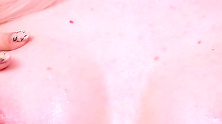 Spit Fetish, Close up and Hot Orgasm