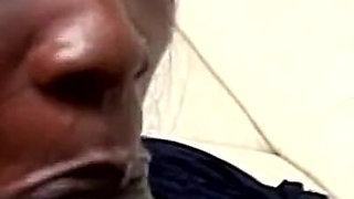 Black on Black Fuck for a Black Pussy Riding a Big Black Cock Like a Cowgirl