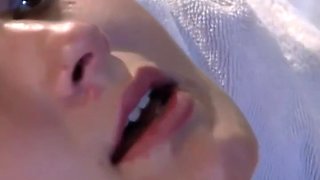 The Blonde Milf Watches Porn Magazines While She Fucks With Her Partner