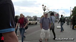 Smoking Hottie Susi Public mommy Bitch