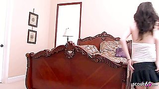 Skinny Virgin Teen 18+ Caught And Seduce To Interracial Fuck By Black