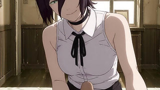 Chainsaw Man Reze x Denji Anime Hentai Cartoon Porn creampie japanese creampie big ass bounds tits sian Fuck MILF ass indian