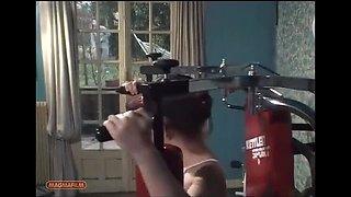 German Teen in Short Skirt Gets Anal Fuck From Gardener