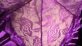 Wife Wears Super Sexy Satin Lingerie, in Entot Until Satisfied