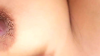 Big Boobs MILF Close-up Nipple Play, Tit Job & Cum on Tits