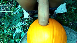 Halloween Compilation - Sex Toys in Ass, Ouija Board Riding, Cum on Spooky Doll and Fucking Pumpkin