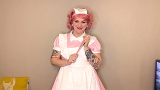Nurse Joy Makes You Eat Your Cum CEI