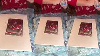 In Big Eyeglasses Asmr Acrylic Art Bloom in the Mist Part 1