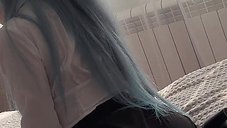 Hard Anal with Sexy Secretary in Glasses. Your Teacher's Maxed Out