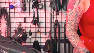 Bondage Sack Sub Gets Sounded by Ms Nacke