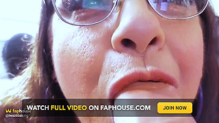 Goon Fuel - MILF in Glasses Blows Big Cock