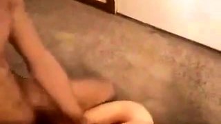 Twink Plays with Sex Doll