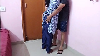 Hot slutty teen sneaked in and fucked by her house servant