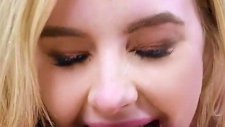 Sexy Blonde Baby Kitten Fucked in the Ass by Massive Cock