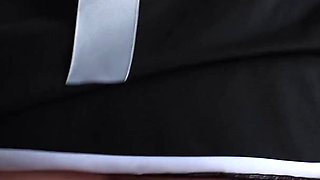 Horny Maid Pays for Her Day off with Her Soaking Wet Pussy!