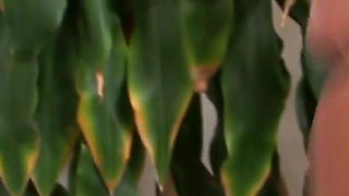 Hot threesome lesbian action with vibrator