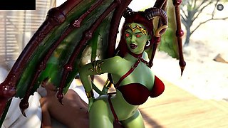 The Spellbook Succubus Sex and Fisting - Animated Porn Game