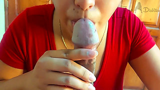 Close-up: I Gave a Special Treatment to His Glans and Frenulum (unexpected Ending)