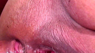 Fat Tattooed Mature Ass Fucked in Driving Van