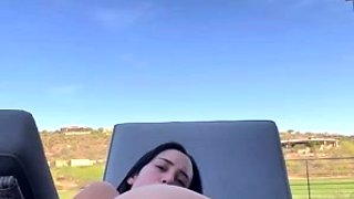 Bikini blonde amateurs first anal sex while useing a toy