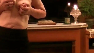 Granny makes a sex video for neighbor's stepson who's in the army