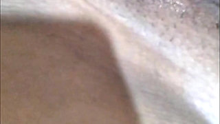 Wife finishing for the first time with a dildo