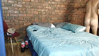 Blonde enjoying a old man koch.